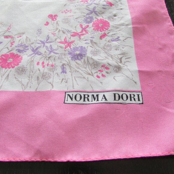 Norma Dori Vintage Pink Scarf - Picture 2 of 7
